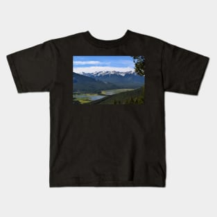 View from Norquay. Kids T-Shirt